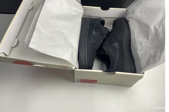 Black Low Nike 1 Stussy Air Force CZ9084-001 1116